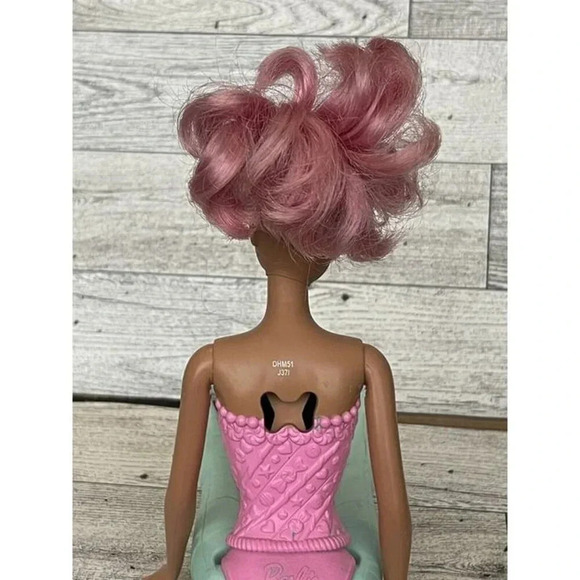 2015 BARBIE DREAMTOPIA FAIRY CANDY FASHION DOLL NO WINGS PINK HAIR Mattel - Picture 5 of 8